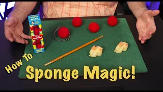 How To: Sponge Magic (Balls & Bunnies) Beginners Tutorial