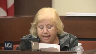 FSU Law Professor Murder Trial Penalty Phase - Victim's Mother Speaks