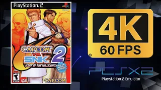 Capcom vs. SNK 2: Mark of the Millennium 2001 | PS2 (PCSX2) | 4K UHD