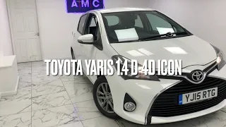 Toyota Yaris 1.4 D-4D Icon 5dr EU5 Walkthrough