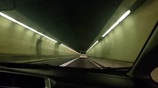 Lehigh Tunnel, Pa (Night Time) 8/26/17 (4K!)