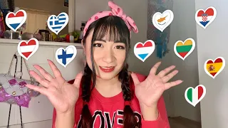 ASMR soft singing: My Top 10 Eurovision 2024 Songs 🥰