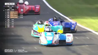 Molson Group British Sidecar Championship 2022 Round 6 Cadwell Park - Race 2