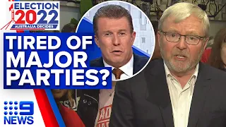 Kevin Rudd questioned why voters are 'sick and tired' of major parties | 2022 Federal Election