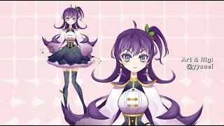 【Live2D Showcase】I Made My First Vtuber Model!