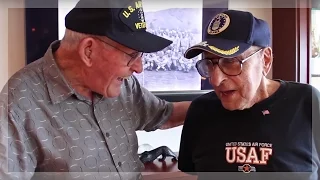 Two WWII veterans reunite after 70 years