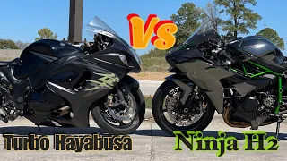 Kawasaki Ninja H2 vs Turbo Hayabusa - 3