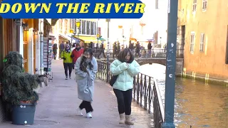 BUSHMAN PRANK SCARING PEOPLE ON THE RIVERSIDE