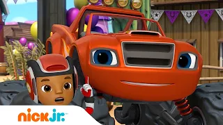 Blaze e os Monster Machines | As MAIORES Aventuras de Aniversário de Blaze 🎂 | Nick Jr. em Português