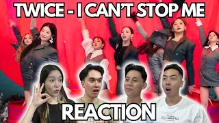 TWICE "I CAN'T STOP ME" M/V REACTION!!