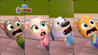 Talking Tom Time Rush Talking Tom Vs Talking Angela, Talking Hank Vs Talking Ginger Android Gameplay