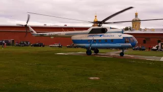 Ми-8 посадка, RA-24477, петропавловская