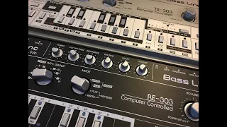 DinSync RE-303 Roland TB-303 TR-909 Acid Techno Live Session