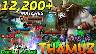 Monster Thamuz Insane 12,200+ Matches - Top 1 Global Thamuz by Ken. - Mobile Legends