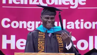 The Most Inspiring Student Commencement Speaker