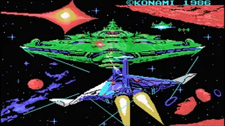 Gradius MSX 1cc no miss first loop