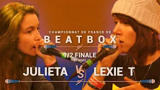 JULIETA vs LEXIE T | 1/2 Solo Women | Championnat de France de Human Beatbox 2020