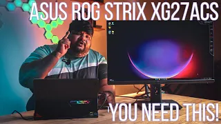 K&T EP37 : ASUS ROG Strix XG27ACS Review - Time for a new monitor! @asusrog