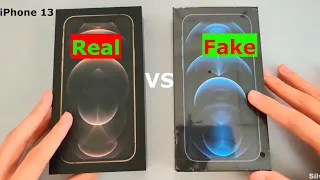 iPhone 13 Unboxing - Real VS Fake - Comparison