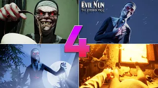 4 Different Gameover Scenes In Evil Nun The Broken Mask