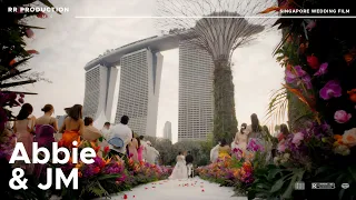 Crazy Rich Asians Wedding in Singapore of Abbie & JM
