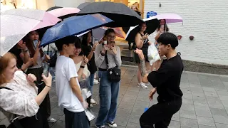 [STREET ARTIST] ONEOF. INTERACTIVE HONGDAE BUSKING. 230830.