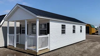 Building #29 (12x32 Finished Cottage w/ Electricity Heat and Air!) 0% APR!