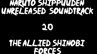 Naruto Shippuuden Unreleased Soundtrack - The Allied Shinobi Forces (BETTER)