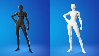 How To Get All White And All Black On EVERY Superhero Skin In Fortnite Update 19.30