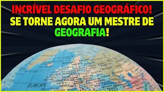 QUIZ DE 40 PERGUNTAS DE GEOGRAFIA DO MUNDO PARA TESTAR SEUS CONHECIMENTOS!