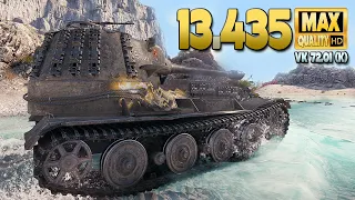 VK 72.01 K: Completely outnumbered - World of Tanks