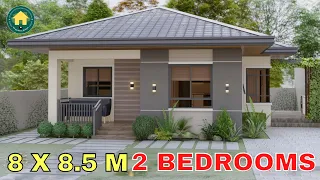 2 Bedroom Simple House Design Idea