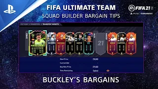 FIFA 21 - FUT Guide: Squad Builder Bargain Tips | PS CC