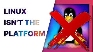 You CAN'T make a "Linux app", because there is NO LINUX PLATFORM