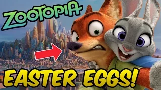 10 Hidden Zootopia Easter Eggs You Probably Missed!