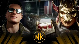 Mortal Kombat 11 - Johnny Cage Vs Shao Kahn (Very Hard)