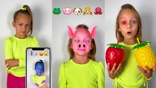 The Best Emoji Challenge Tutorial | Yummy Fruits + More Shorts Compilation Videos by AnnaKova