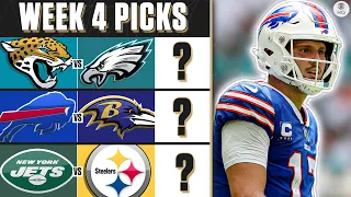 NFL Week 4 Betting Guide: EXPERT Picks for Jaguars at Eagles, Bills at Ravens & MORE | CBS Sports HQ