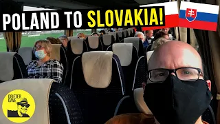 Poland to Slovakia by road & rail (Warsaw to Košice!) 🇵🇱 🇸🇰
