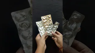 Waste Empty Medicine Wrapper Craft😍|Must Watch | #viral #shorts #youtubeshorts #ytshorts #craft #diy