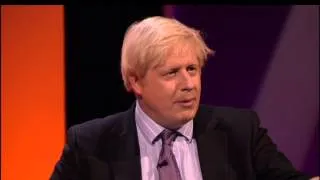 Boris Johnson on the BBC