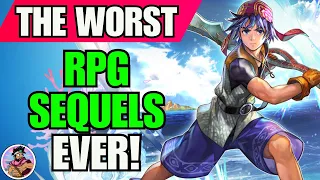 Top 5 Worst JRPG Sequels Ever Made - Part 1!