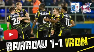 📺 Match action: Barrow 1-1 Iron