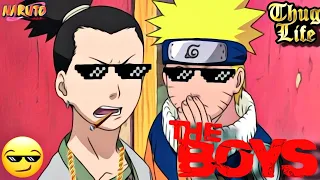 Naruto funny moments in hindi || Naruto thug life moments || Sony yay Naruto #narutomemes