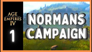 Age of Empires 4 Campaign | The Normans | Battle of Hastings #1