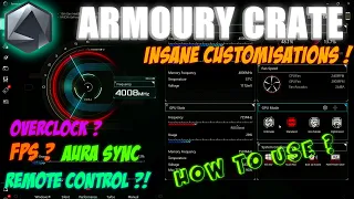 Asus Armoury Crate Software | A Guided Tour