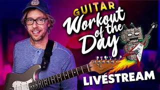 Livestream Guitar Workout + Community  Hang: How Good are 10ths?