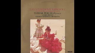 Édouard Lalo, Itzhak Perlman, André Previn, London Symphony Orchestra - Symphonie Espagnole