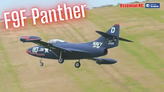 Grumman F9F Panther RC turbine jet | Paul Gray | NLMFC Fly In 2022