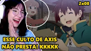 EP 08 temp 2 KONOSUBA REACT | dublado pt br